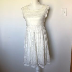 My Michelle Lace Ivory Dress
